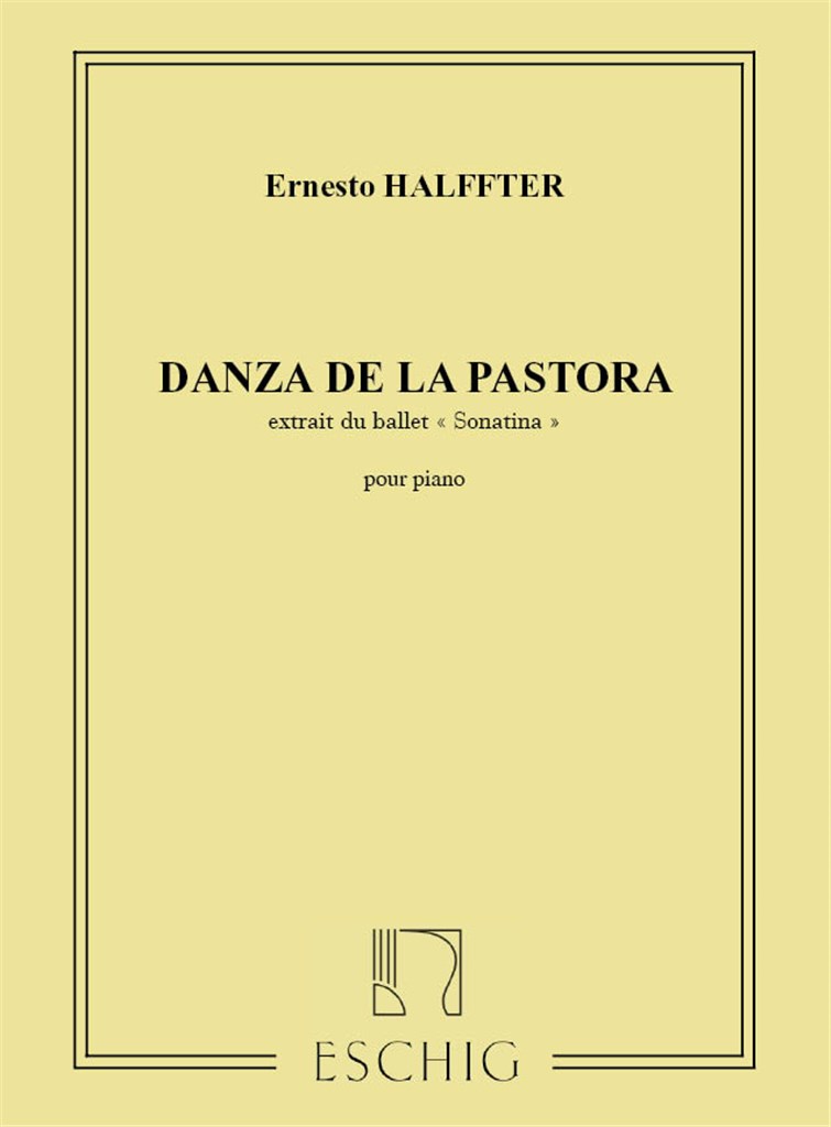 Danse De La Pastora Piano
